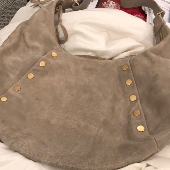 HAMMITT KEN SHOULDER/CROSSBODY BAG in Pewter EUC - Picture 2 of 16